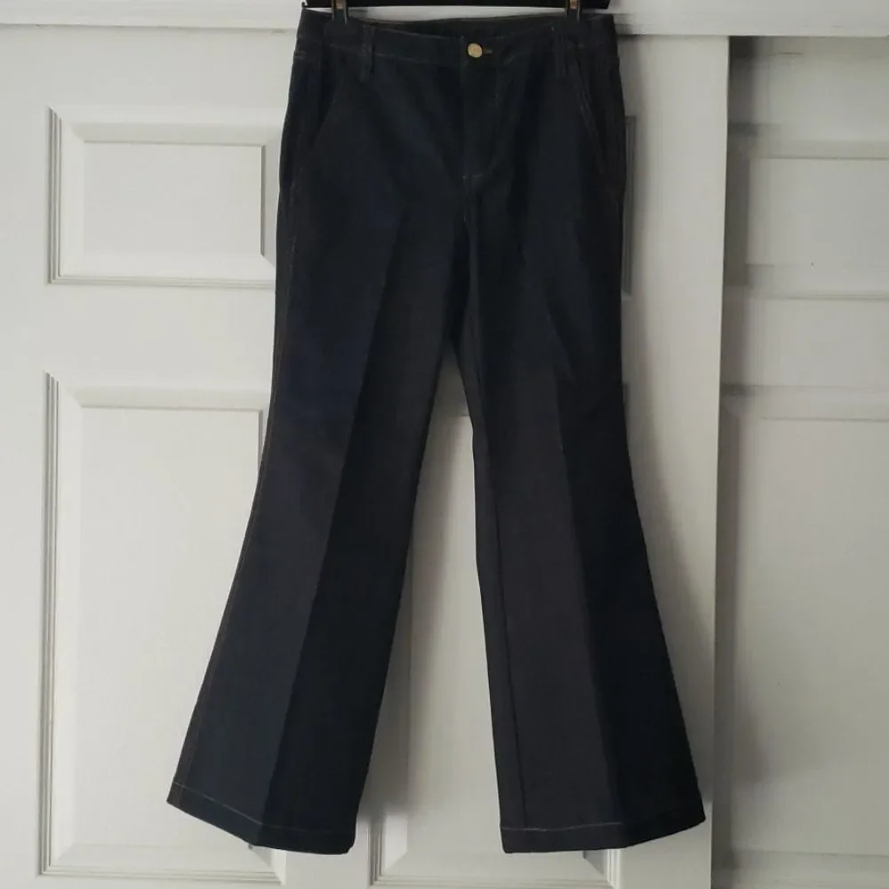 TORY BURCH high waist flare denim jeans